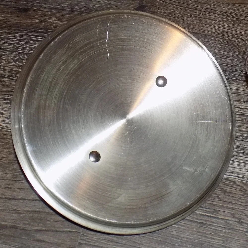 All-Clad Stainless Steel Petite Braiser Sauce Pan with Lid Silver Good Condition